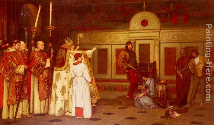 Sir James Dromgole Linton The Admonition